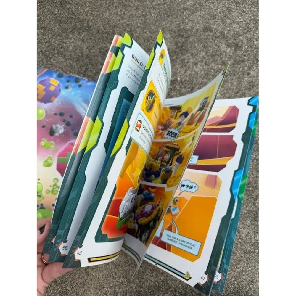 Space LEGO Ninjago Activity Book Set Bundle Multicolor Creative Play